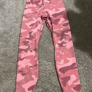 Pink Camo Leggings
